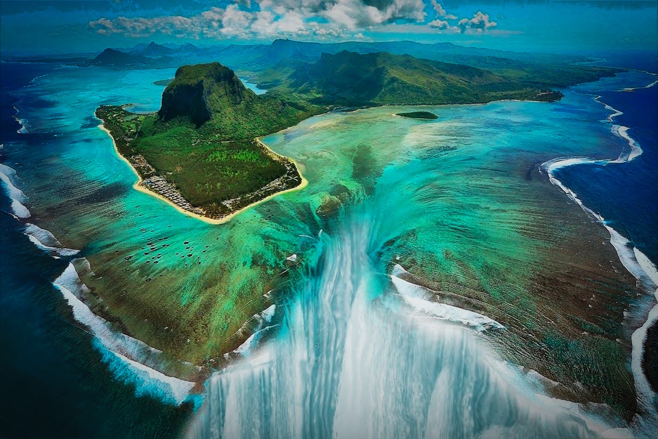 Mauritius Underwater Waterfall – Astonishing Facts About Them